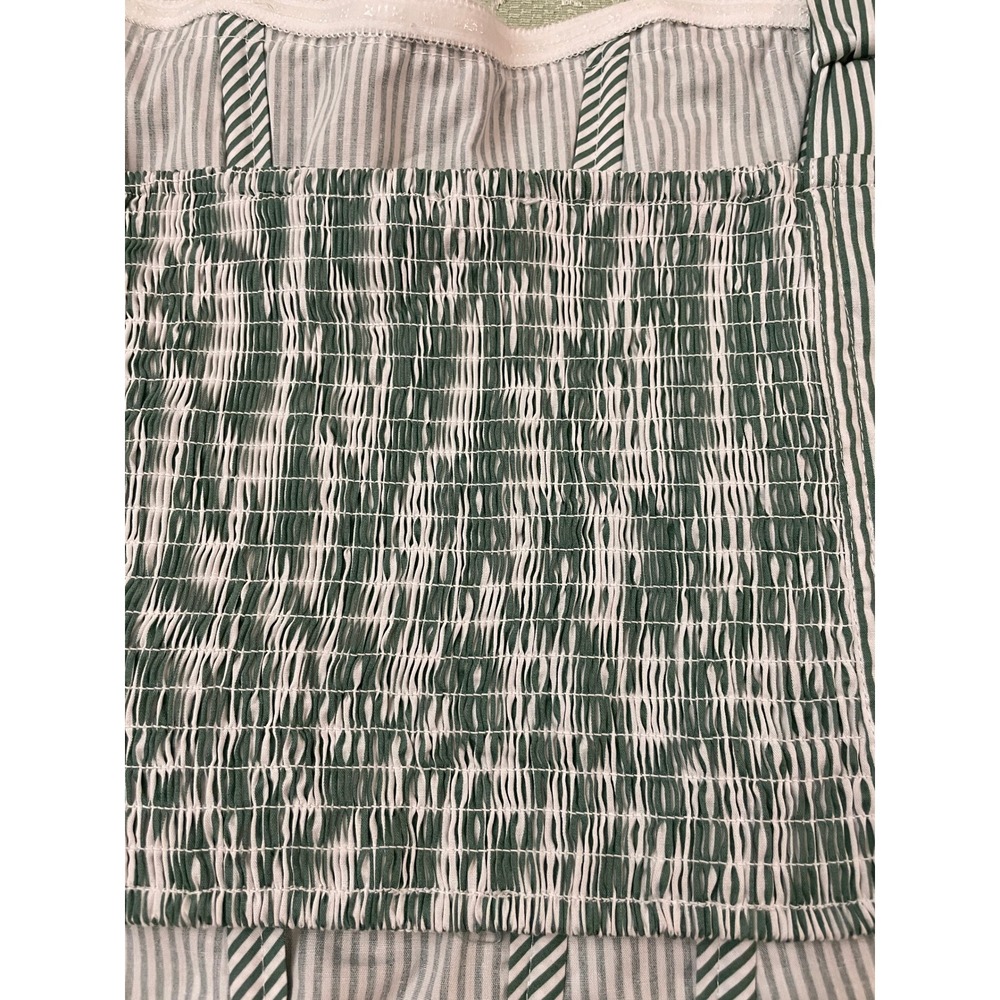 Watermelon Sugar Dana Tank Corset XL Cotton Crochet Trim Peppermint Stripe‎ NWT - Picture 13 of 16